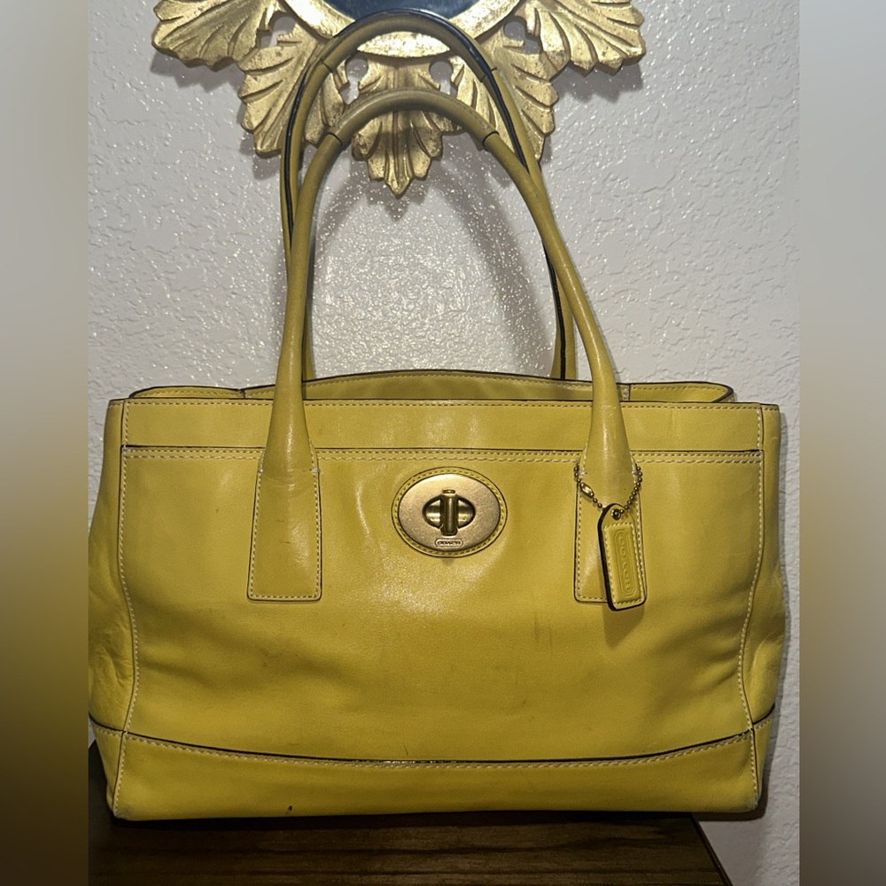 Coach Patent Leather Madeline Bag 11554